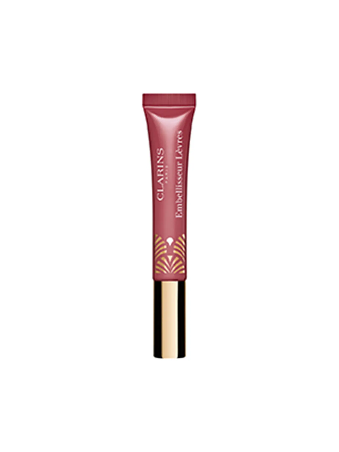 CLARINS | Eclat Minute Embellisseur Levres - Highlighter für das Lippen-Makeup (02 Apricot Shimmer) 12ml | rosa